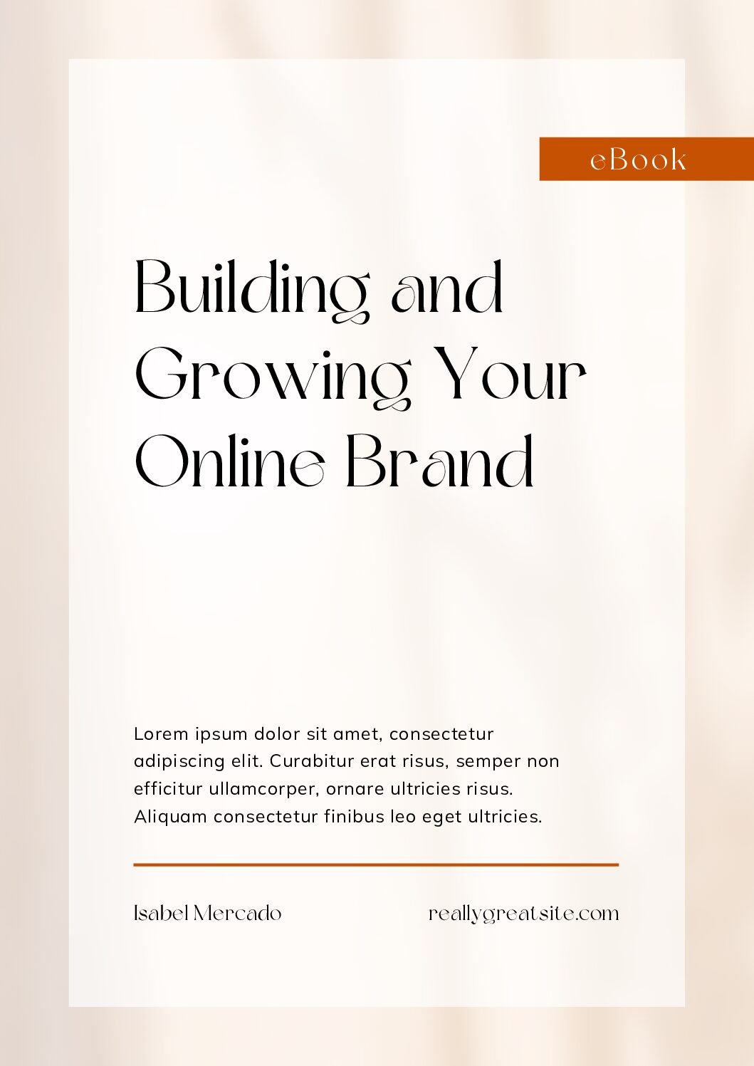 Building and Growing Your Online Brand